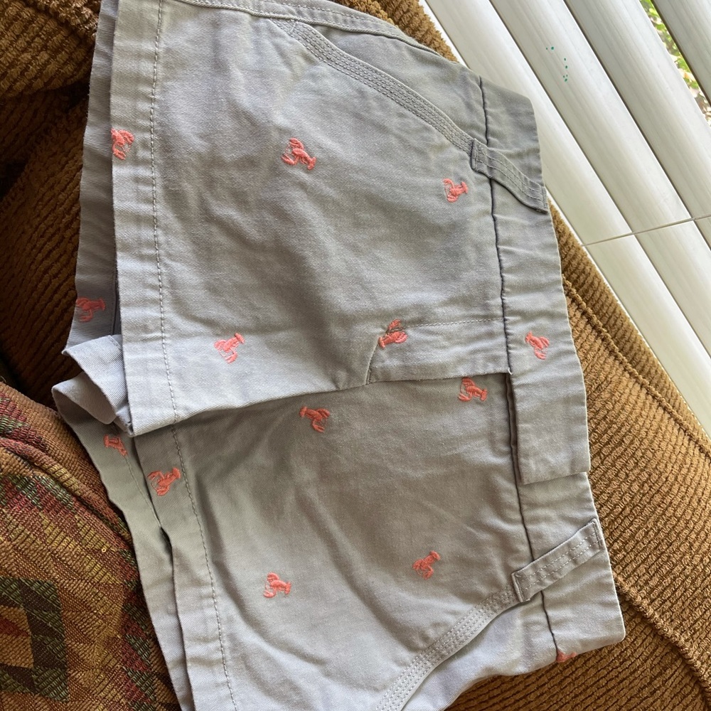 J Crew lobster shorts
